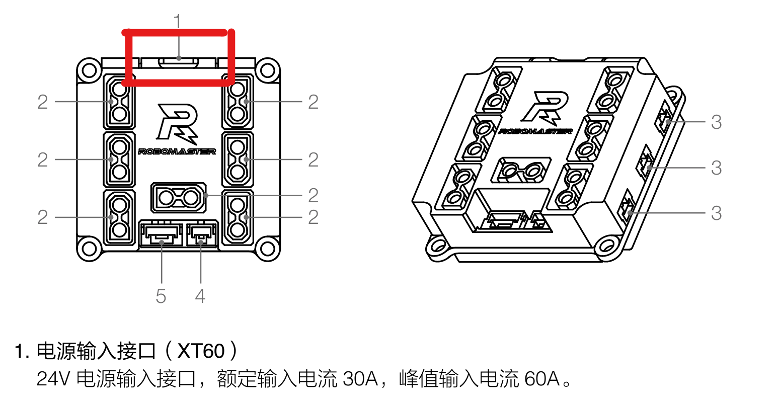 这里其实还有一个XT60接口